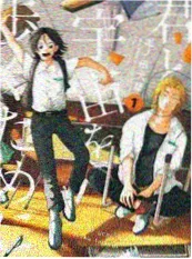 韩国漫改剧《雨天漫画店》海报